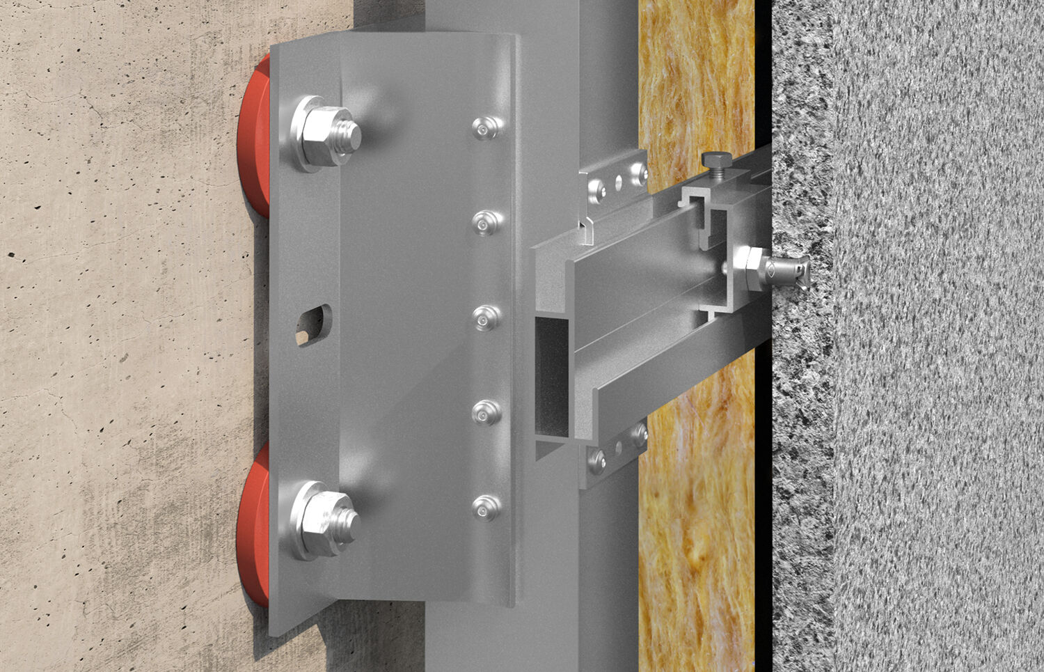 Horizontal profiles for suspension systems - fischer